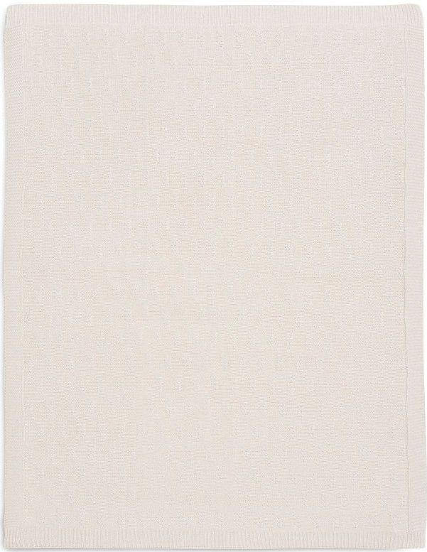 Laken für Kinderbett Jollein Decke Kinderbett Grain Knit Oatmeal-100 x 150 cm (Ledikantlaken)