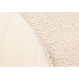 Jollein - Boxkleed - Boucle Naturel - Ø 95cm - Tweezijdig Gebruik