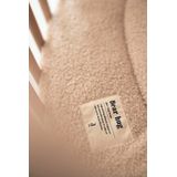 Jollein - Boxkleed - Boucle Naturel - Ø 95cm - Tweezijdig Gebruik