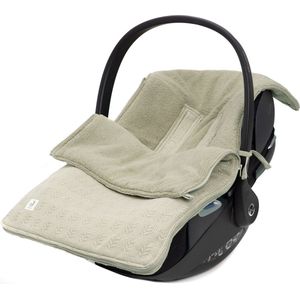 Jollein Voetenzak group 0+ 3/5 punts Grain Knit Olive Green