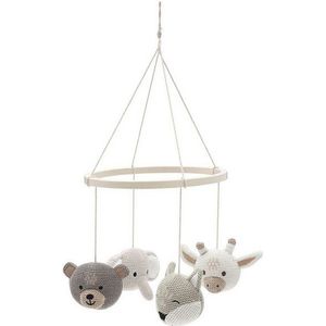 Jollein - Babymobiel - Boxmobiel, Muziekmobiel, Mobiel Baby - Animals