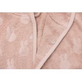 Jollein x Nijntje Badjas Badstof - Miffy Jacquard - Wild Rose