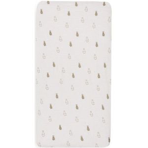 Jollein Hoeslaken Peuter Happy Miffy Olive Green 40/50X80/90Cm