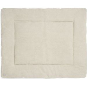 Jollein - Boxkleed 75x95cm - Speelkleed Baby - Basic Knit - Nougat