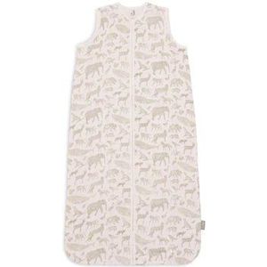 Jollein Baby Zomer Slaapzak Hydrofiel - 110cm - Animals - Olive Green