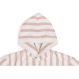 Jollein Badjas 1-2 jaar Stripe Terry - Wild Rose - GOTS