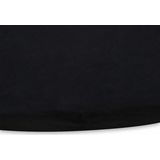 Jollein Hoeslaken Jersey - voor de box - zwart - Ø 95cm - 100% katoen - hoeslaken box - zwart