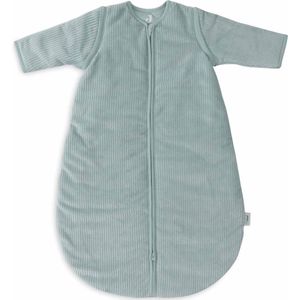 Jollein Baby Slaapzak Winter Met Afritsbare Mouw 90cm Rond Rib Sea Green Winterslaapzak