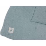 Jollein - Boxkleed 75x95cm - Speelkleed Baby - Cosy Knit Sea Green