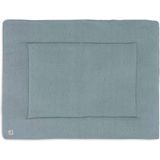 Jollein - Boxkleed 75x95cm - Speelkleed Baby - Cosy Knit Sea Green
