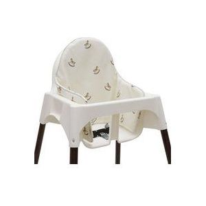 Jollein - Nostalgic Ride - Kinderstoelkussen - Oatmeal - Geplastificeerd Polyester