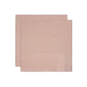 Jollein Hydrofiele Doek Miffy Silhouettes Wild Rose 115 X 115 Cm 2St