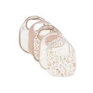 Slabbetjes - 5-Pack - Waterproof - Katoen/Polyester - Uniek Design