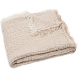 Jollein - Wiegdeken - Biscuit/Ivory - 75 x 100 cm - GOTS-gecertificeerd