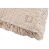Jollein - Wiegdeken - Biscuit/Ivory - 75 x 100 cm - GOTS-gecertificeerd
