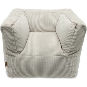 Jollein - Kinderfauteuil - Olive Green - Katoen - Ribstof