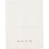 On The Go - Lakentje - Ivoor - Speelse Print - 75x100cm