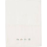 Jollein - On The Go - Ledikantlaken - Wit Blauw - 120 x 150 cm