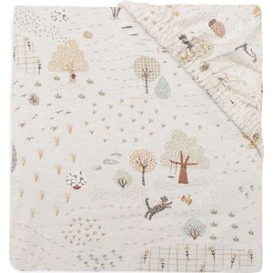 Jollein - Hoeslaken - Peuter Tiny Park - 75x140 cm