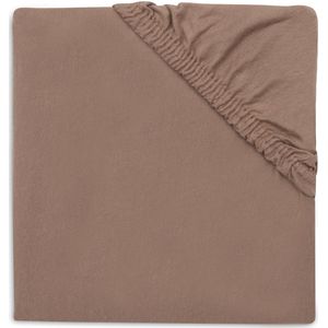 Jollein - Hoeslaken Wieg - Milky Coffee - Jersey - 40/50x80/90cm