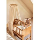 Jollein - Cosy Check - Sluier Ledikant - Sand - 155 cm