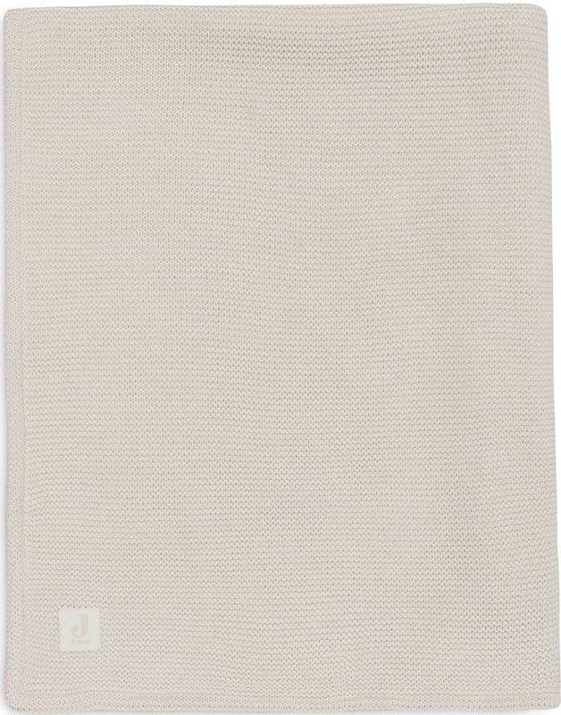 Jollein - Ledikantdeken Basic Knit - Oatmeal - 100 x 150 cm