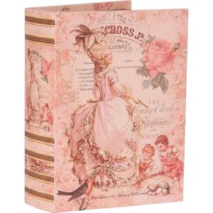 Baroque - Opberger - Boekendoos 23 cm Lady fashion - 23x16.5x5.5 - PU Leather