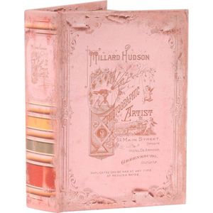 Baroque - Opberger - Boekendoos Hudson 20 cm - 20x14x4 - PU Leather