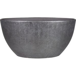 Bloempot Nathan - Ovaal - 50x20x36cm - Wit