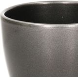 Floran bloempot boule 12x9,8 cm metallic
