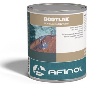 Afinol bootlak blank hoogglans - 750 ml