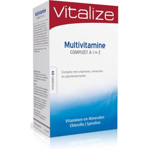 Vitalize Multivitamine compleet a t/m z 60 tabletten