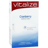 Vitalize Cranberry Complex Forte 60 tabletten - Combinatie van cranberry, vitamine C en D-mannose - Met cranberry extract