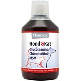 Pharmox Hond & Kat Glucosamine 1000 ml - Belangrijke bouwsteen voor honden en katten - Geschikt voor ieder type hond of kat