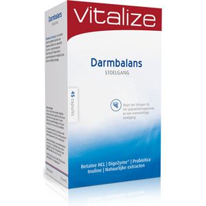 Vitalize Darmbalans Spijsvertering en Stoelgang 45 Capsules