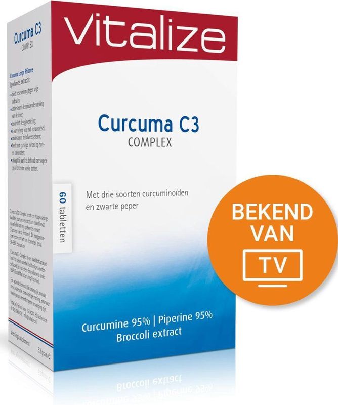 Curcuma C3 Complex - Geelwortel Extract - 600 mg - Antioxidant