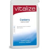 Vitalize Cranberry Complex Forte 120 tabletten - Combinatie van cranberry, vitamine C en D-mannose - Met cranberry extract
