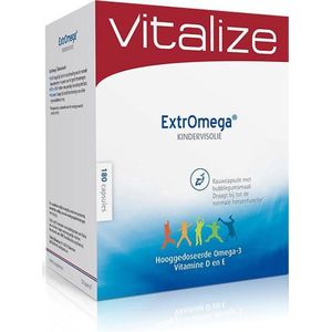 Vitalize Extromega kindervisolie  180 capsules