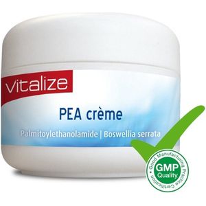 Vitalize PEA Crème 100 ml - Bevat verzorgende en verzachtende bestanddelen - Bevat 1500 mg PEA en 200 mg Boswellia serrata