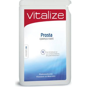 Vitalize Prosta Complex Forte 90 tabletten - Voor het behoud van een goede werking van de prostaat - 100% natuurlijk supplement