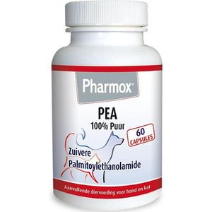 Pharmox - Hond & Kat PEA 100% Puur - Dierensupplement - 60 Capsules