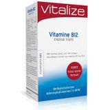 Vitalize Vitamine B12 Foliumzuur Energie Forte 100 smelttabletten - Extra sterke formule - Met actieve, direct voor het lichaam beschikbare vormen van vitamine B11 (foliumzuur) en B12