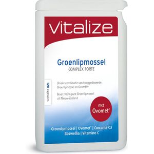 Groenlipmossel Complex Forte 120 capsules - Voor soepele gewrichten en sterke botten