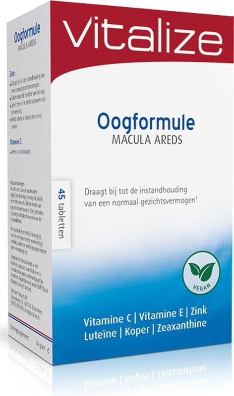 Vitalize Oogformule macula areds 45 tabletten