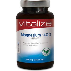 Vitalize Magnesium 400 citraat 120 tabletten