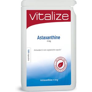 Vitalize - Astaxanthine - Voedingssupplement - Rood - Natuurlijke Micro Alg