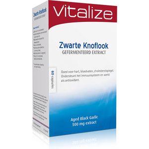 Vitalize - Zwarte Knoflook - Gefermenteerd Extract - 100% Natuurlijk