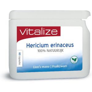 Lion's Mane - Pruikzwam - Kruidenpreparaat - 100% Natuurlijk - 1500mg per dagdosering