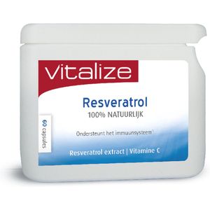 Resveratrol 60 capsules - Ondersteunt het immuunsysteem
