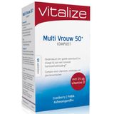 Vitalize - Multi Vrouw 50+ - Multivitaminen - Compleet - Tabletten